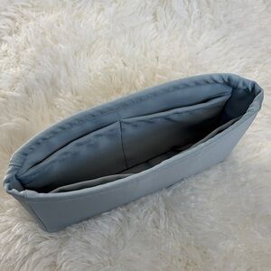 Light Blue Silk Bag Insert/Organizer Chanel Small Flap